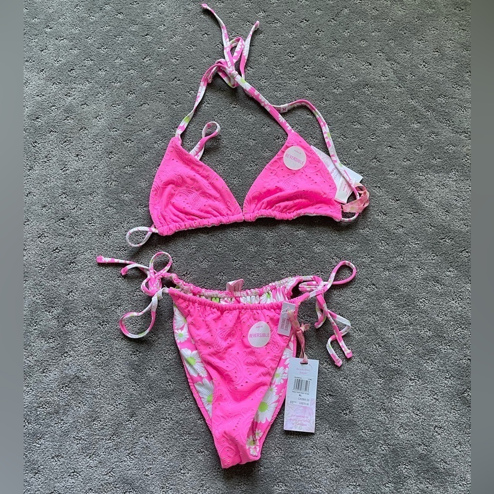 NWT Hurley X Loveshackfancy Bikini